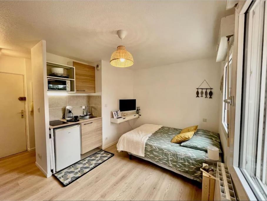Studio Orchidee - Metro Arenes - Hopital A 5 Mn Lägenhet Toulouse Exteriör bild
